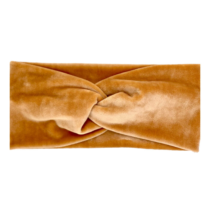 Velvet Headband Caramel